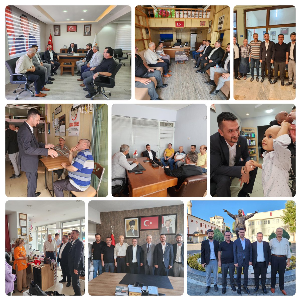 Mustafa Oğuz 🇹🇷 (@mvmustafaoguz) on Twitter photo 📍Tavas, Denizli
81 ilde düzenlenen AK Parti Genel Merkez Teşkilat Başkanlığımız tarafından düzenlenen Şehir Buluşmaları programları kapsamında teşkilatlarımız ile birlikte ilçemizdeki STK’lar ve esnaflarımız ile bir araya geldik.
<a href="/RTErdogan/">Recep Tayyip Erdoğan</a>
<a href="/erkankandemir/">Erkan Kandemir</a> 📍Tavas, Denizli
81 ilde düzenlenen AK Parti Genel Merkez Teşkilat Başkanlığımız tarafından düzenlenen Şehir Buluşmaları programları kapsamında teşkilatlarımız ile birlikte ilçemizdeki STK’lar ve esnaflarımız ile bir araya geldik.
<a href="/RTErdogan/">Recep Tayyip Erdoğan</a>
<a href="/erkankandemir/">Erkan Kandemir</a>