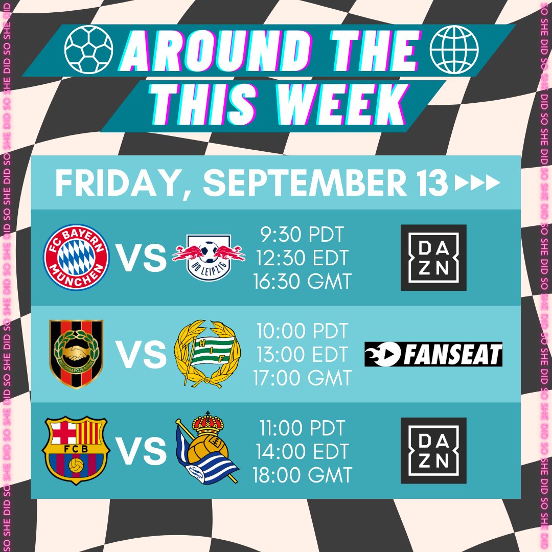 SoShxDid's tweet photo. 🎶It's Friday, Friday🎶Get down on Friday with this footy - @DFB_Frauen, @_OBOSDamallsvm @LigaF_oficial, @NWSL, @USLSuperLeague, &amp; #nadeshikoleague!

🏳️‍⚧️🏳️‍🌈🇩🇪🇸🇪🇪🇸🇺🇸🇯🇵🍉

#everyonewatcheswomenssports #justdoit https://t.co/OmC8MXFxAW