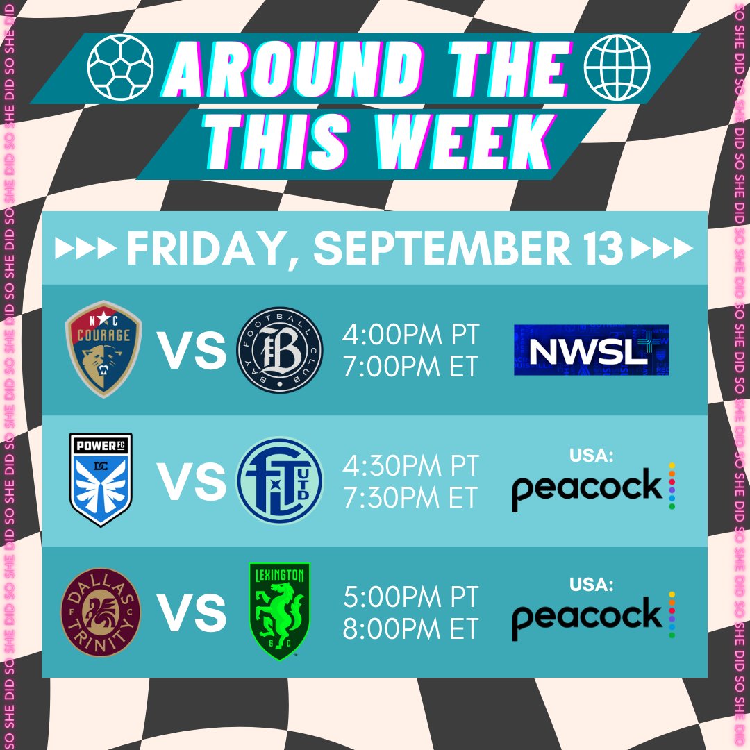 SoShxDid's tweet photo. 🎶It's Friday, Friday🎶Get down on Friday with this footy - @DFB_Frauen, @_OBOSDamallsvm @LigaF_oficial, @NWSL, @USLSuperLeague, &amp; #nadeshikoleague!

🏳️‍⚧️🏳️‍🌈🇩🇪🇸🇪🇪🇸🇺🇸🇯🇵🍉

#everyonewatcheswomenssports #justdoit https://t.co/OmC8MXFxAW