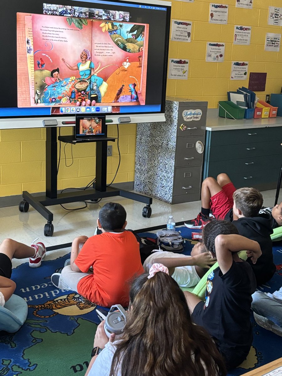 A beautiful story of the first Hispanic librarian in NY, paving the way for others and reinforcing the importance of children seeing themselves and their  cultures in the stories they read.  #BridgeportPROUD!