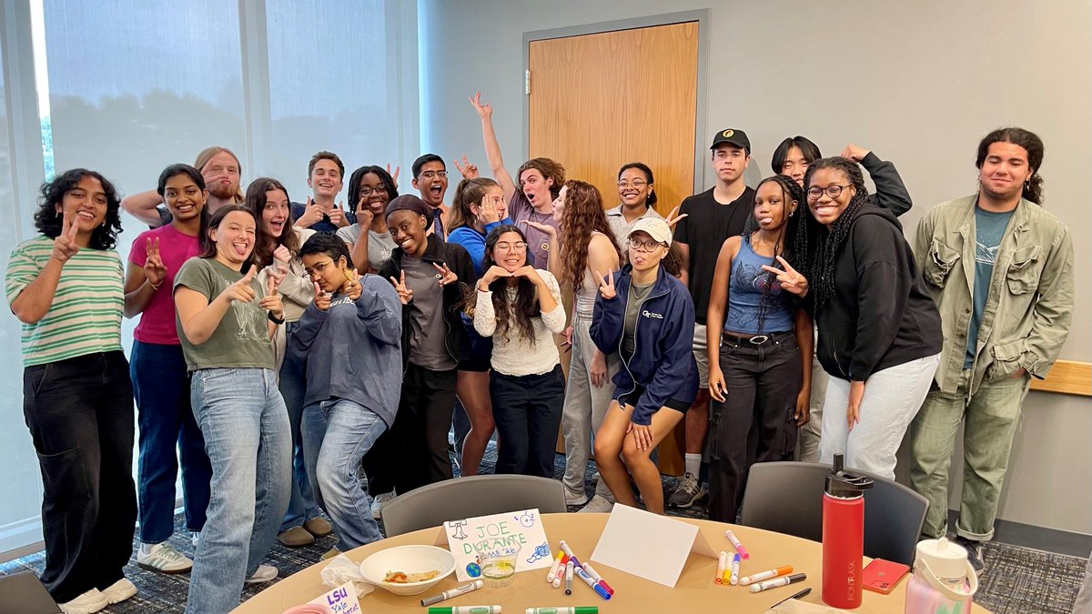 Luoluo Hong 洪樂樂 (@luoluo_hong) on Twitter photo This afternoon, we met the newly appointed members of the <a href="/GeorgiaTech/">Georgia Tech</a> 2024-25 Undergraduate Student Emerging Leaders Advisory Board (ELAB) at our first meeting of the year - another amazing group of individuals! Visit students.gatech.edu/content/emergi… for more info. This afternoon, we met the newly appointed members of the <a href="/GeorgiaTech/">Georgia Tech</a> 2024-25 Undergraduate Student Emerging Leaders Advisory Board (ELAB) at our first meeting of the year - another amazing group of individuals! Visit students.gatech.edu/content/emergi… for more info.
