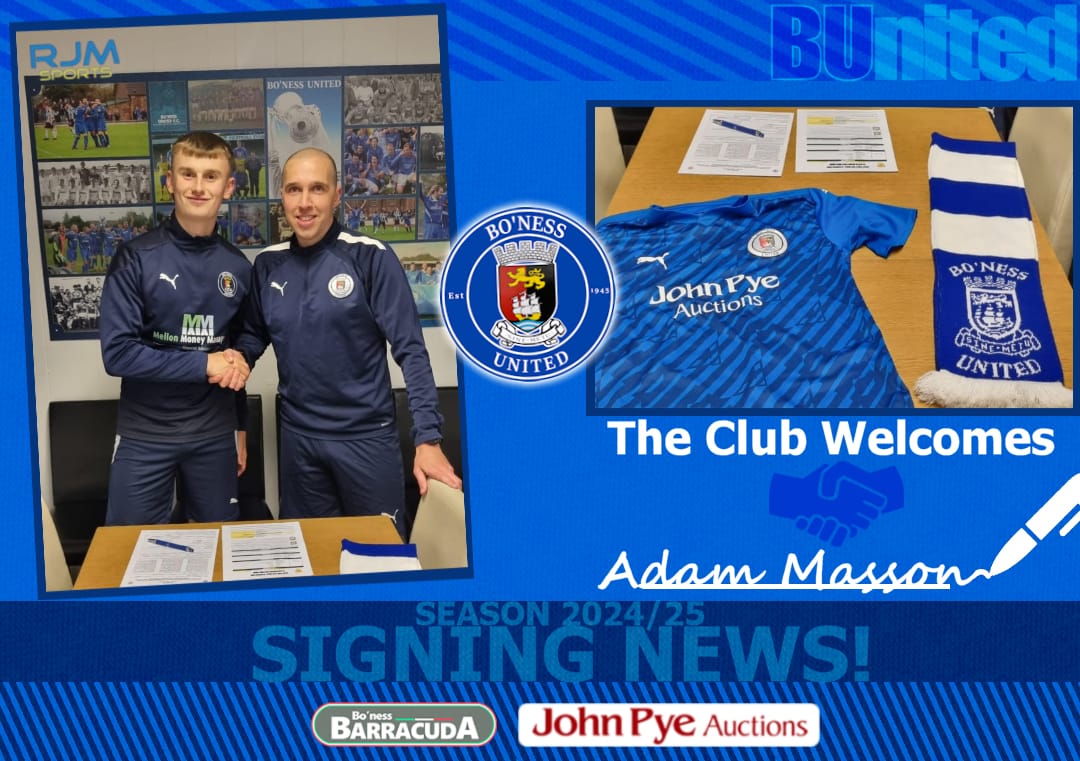 Bo'ness United FC tweet media