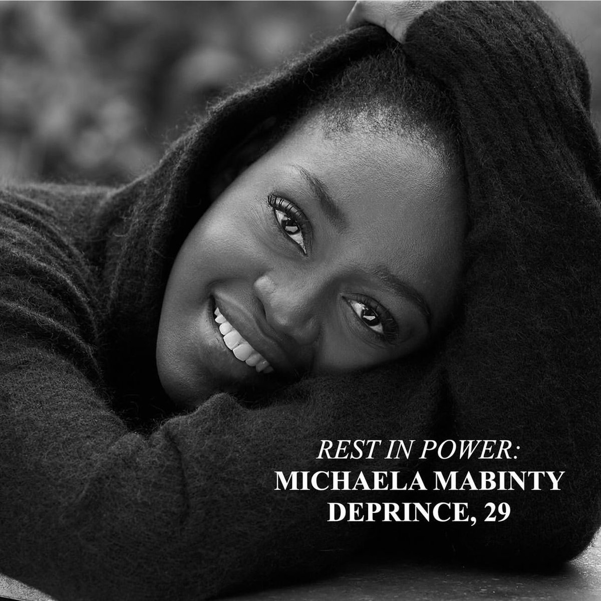 VickieRemoe's tweet photo. Devastating news😭

Sierra Leonean-American ballerina Michaela Mabinty DePrince has passed away. The news of her passing was announced on her official instagram page. No cause of death was given. She was 29.

https://t.co/cm6mhvGKl0 https://t.co/pl053xfgIP