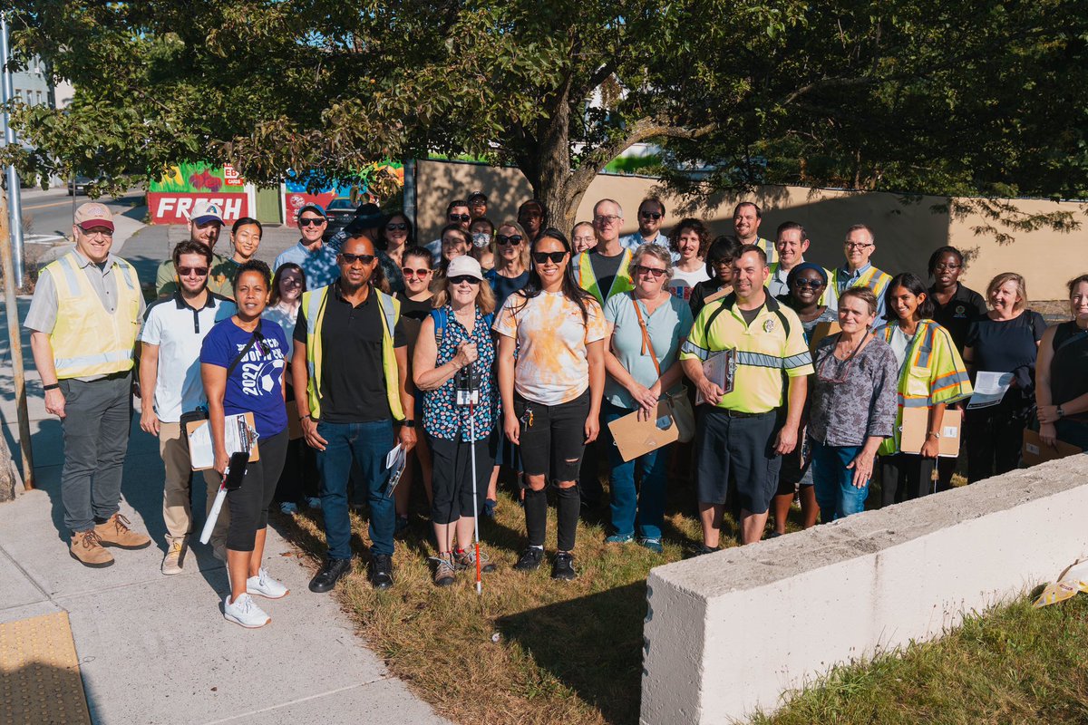 Thank you to everyone who came out to our five walk audits this week. The data collected will help inform the development of short-term recommendations and a toolbox for the City to continue the Vision Zero strategy long-term.