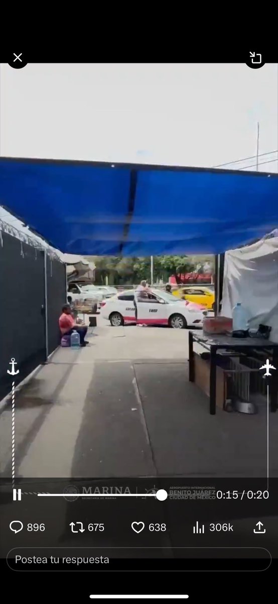 sergioatavera's tweet photo. @AICM_mx ¿De verdad? ¿Ambulantes en zona federal? 🙄 ¿No pudieron -al menos para el timelapse- cuidar esos detalles? La pregunta es retórica. #UnosGenios https://t.co/6MmV6act9q