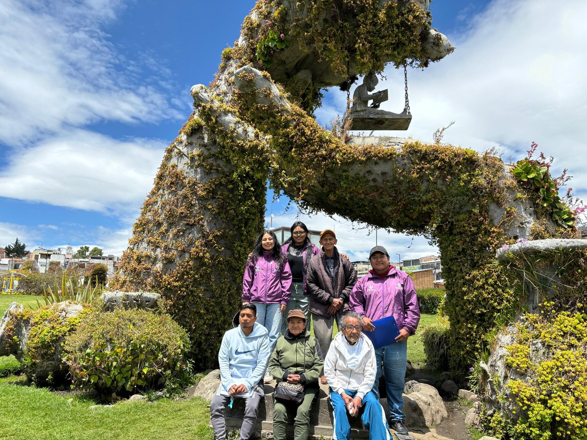 fcaminoec's tweet photo. En el Parque de Las Flores en #Ambato compartimos una mañana de recreación y reflexión con personas beneficiarias del proyecto #erradicaciónprogresivadelamendicidad en convenio con @InclusionEc 🙌🏼

#cooperacion 
#fundacioncaminoec 🩵🧡 https://t.co/JxWShvu8Cr