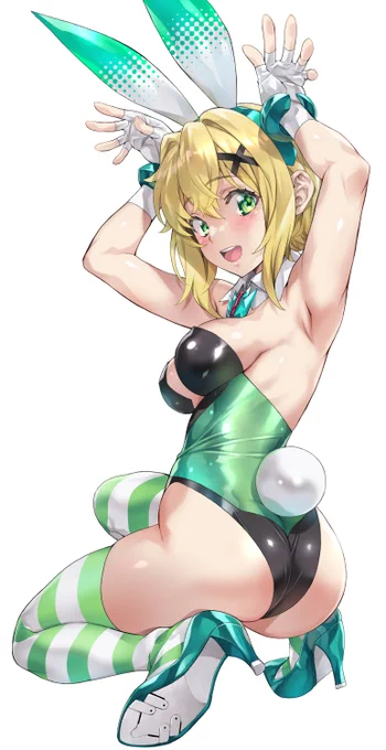#見た人も無言で金髪or黄髪をあげる 