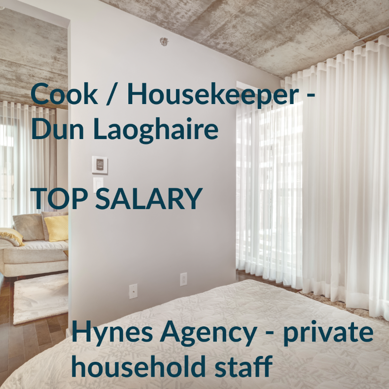 AgencyHynes's tweet photo. COOK/HOUSEKEEPER - Dun Laoghaire - Full time - Driver Required

https://t.co/KDOtyfjWMC

#jobsearch #dublinjobs #jobfairy #job #Irishjobfairy #jobseekers #recruitment #Dublinjobfairy #Friday #FridayVibes #Friday13th https://t.co/7GdNGorcZb