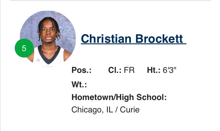 CStateMBasketball (@cstatembasketb) on Twitter photo Charger Nation, join us in welcoming #5 Freshman, Christian Brockett to the <a href="/ColumbiaState/">Columbia State</a> Charger Family!!!
GO CHARGERS!!!
<a href="/CStateSports/">ColumbiaState Sports</a>
columbiastatecc.prestosports.com/sports/mbkb/20… Charger Nation, join us in welcoming #5 Freshman, Christian Brockett to the <a href="/ColumbiaState/">Columbia State</a> Charger Family!!!
GO CHARGERS!!!
<a href="/CStateSports/">ColumbiaState Sports</a>
columbiastatecc.prestosports.com/sports/mbkb/20…