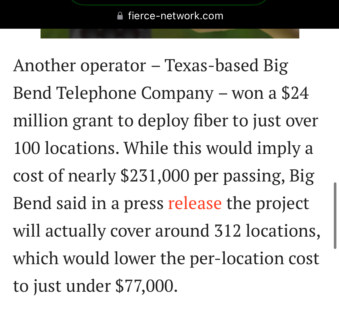BrendanCarrFCC's tweet image. In 2020, the FCC secured a commitment from Starlink to offer high-speed Internet to 640,000 rural locations for $1,300 per location in federal support.

After revoking that award in 2023, the government is now spending in the ballpark &amp;amp; upwards of $100,000 per location in cases.