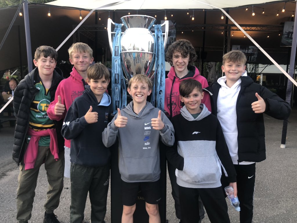 philippa_jones2's tweet photo. What a way to celebrate turning thirteen with your mates! #saints #comeonyousaints #teenager @saintsrugby https://t.co/lz0bQO2D2K