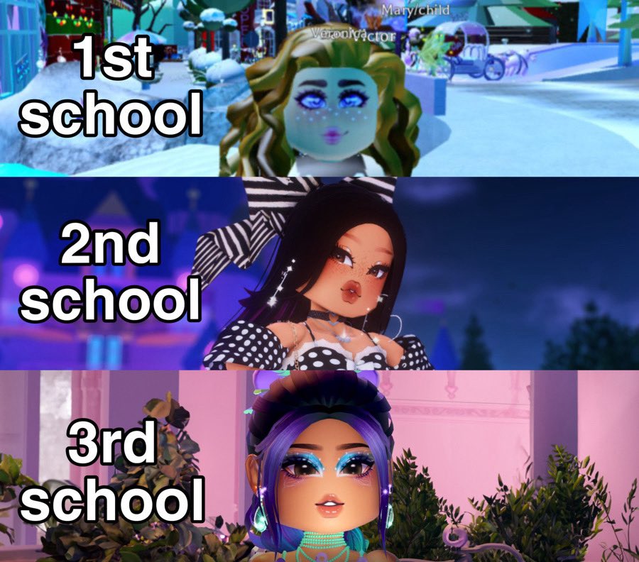 alright NO ONE lie #royalehigh 
when was ur avatar in their prime?