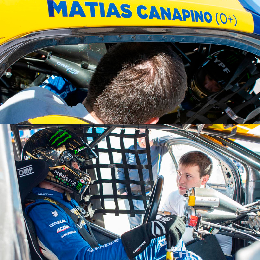 TurismoPista's tweet photo. 🔥 Agustín Canapino se pone al volante del Chevrolet Ónix de su hermano Matías, en su primer contacto rumbo al #TP300Pilotos. 

#TurismoPista https://t.co/fOwJv6c8IZ