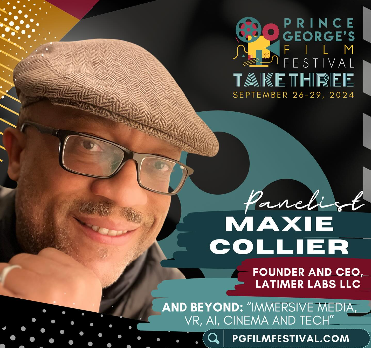 Excited to be speaking at the PG County Film Festival. My first time presenting in my hometown region, the DMV, in more than 10 years. New tech, new times, new business opportunities,  new states of mind. Sat. 9/28 at Bowie State U. Hope to see you there!
#aimediamakers