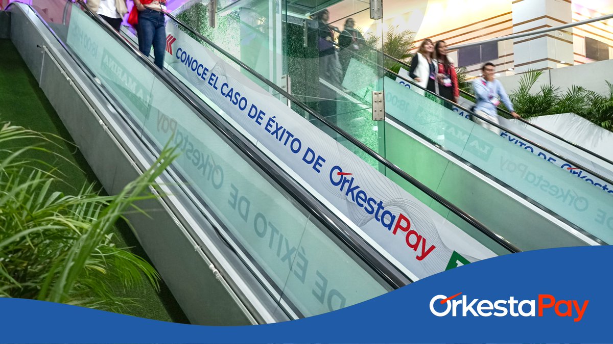OrkestaPay's tweet image. OrkestaPay fue patrocinador platinum en Vtex Connect, en donde hablamos de las ventajas de implementar un orquestador de pagos en eCommerce en Latam.

#VTEXCONNECTLATAM #eCommerce #orquestadordepagos #tiendaonline #comprasenlinea #OrkestaPay