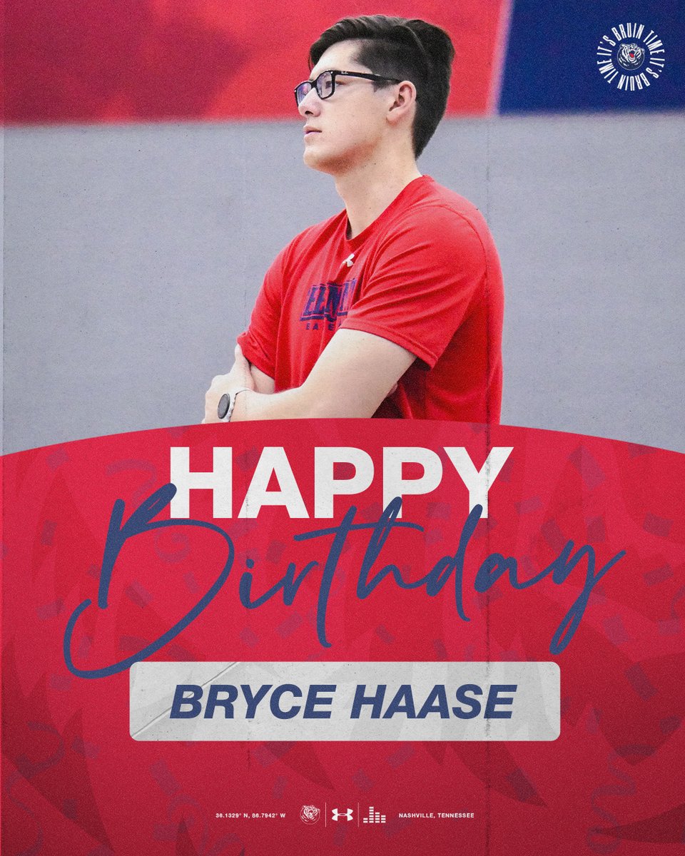 Wishing our Graduate Assistant <a href="/Bryce_Haase8/">Bryce Haase</a> a very Happy Birthday!! 🐻🎂

#ItsBruinTime