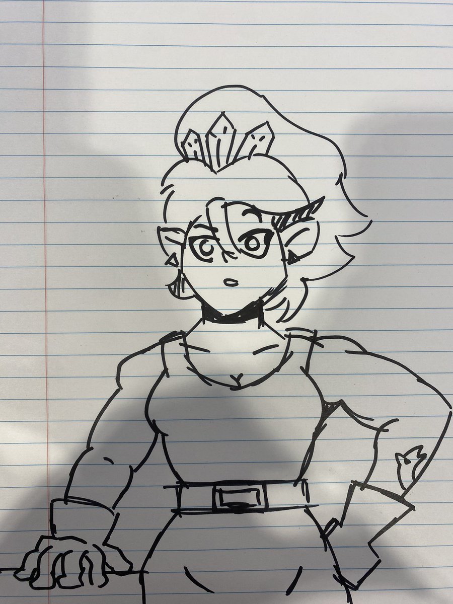 blooparts's tweet photo. Amity sketch https://t.co/fhXMskxnQL