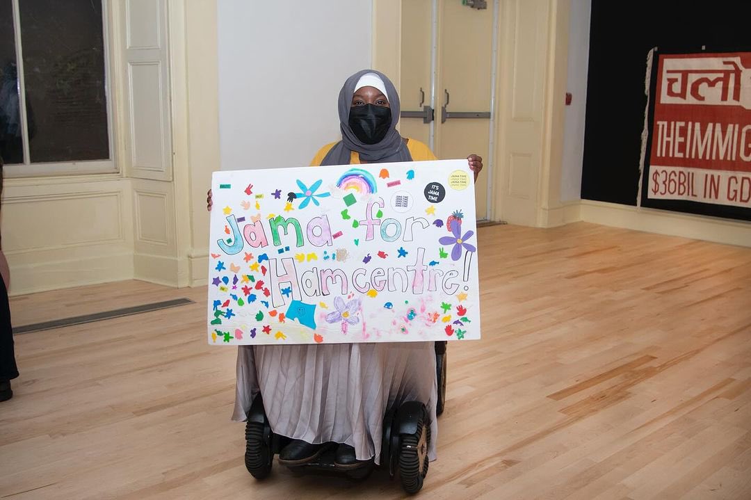 I met <a href="/SarahJama_/">Sarah Jama</a> during my undergraduate studies and I’ve seen her consistency in advocating for human rights for all. Grateful to call her a friend. Humbled to speak yesterday evening at her nomination meeting for her campaign as Hamilton Centre’s first elected independent MPP!