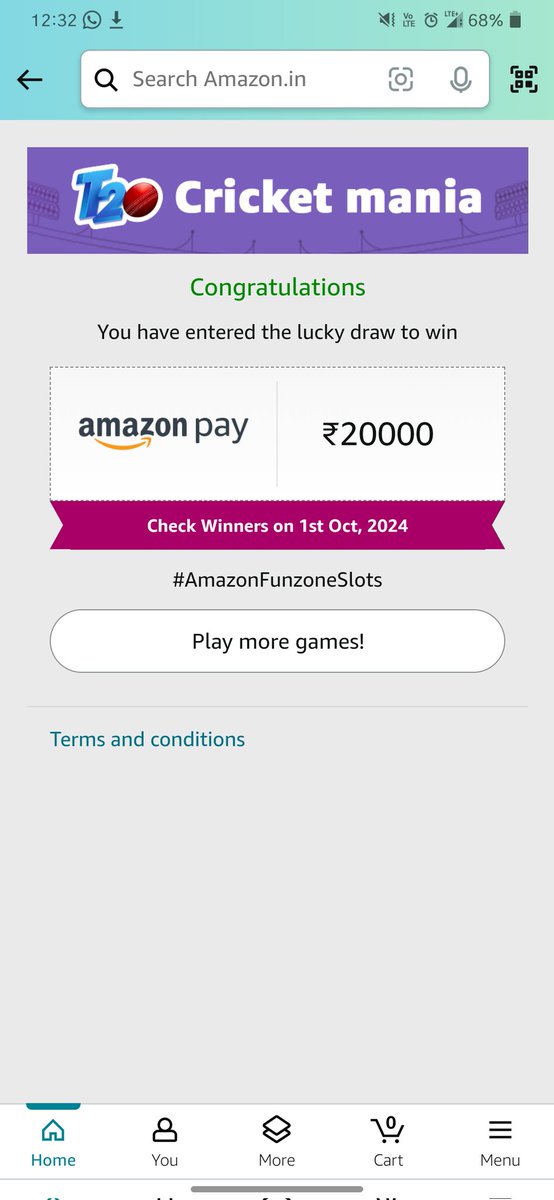 iamabisharma's tweet photo. #AmazonFunzoneSlots https://t.co/hfbT7E7wWG