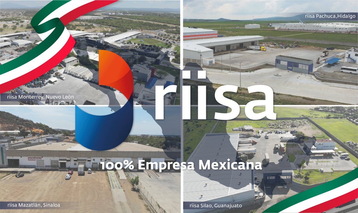 Somos una Empresa Mexicana Especializada en el Reciclaje de Materiales como Metales no Ferrosos, Ferrosos y Plásticos.

¡Felices Fiestas Patrias! 🇲🇽

#riisa #independenciademexico #reciclaje #recycle #mexico #15septiembre