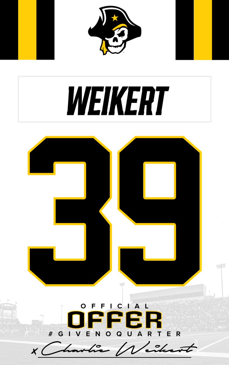 Charleston Weikert 4.5⭐️ Punter, 2025 (@charliejweikert) on Twitter photo After a great conversation with <a href="/coach_kriesel/">Coach Bill Kriesel</a> I am honored to receive my first offer to play football at <a href="/SUPiratesFB/">Southwestern FB</a>. Thank you <a href="/CoachSmithSUFB/">Coach Smith</a> and <a href="/CoachBishopSU2/">Coach John Bishop</a>. <a href="/CoachGZimmerman/">Galen Zimmerman</a> <a href="/DripFB/">Dripping Springs HS Football</a> <a href="/coachBrian_Egan/">Brian Egan</a> <a href="/_Mike_McCabe/">Coach Mike McCabe</a> After a great conversation with <a href="/coach_kriesel/">Coach Bill Kriesel</a> I am honored to receive my first offer to play football at <a href="/SUPiratesFB/">Southwestern FB</a>. Thank you <a href="/CoachSmithSUFB/">Coach Smith</a> and <a href="/CoachBishopSU2/">Coach John Bishop</a>. <a href="/CoachGZimmerman/">Galen Zimmerman</a> <a href="/DripFB/">Dripping Springs HS Football</a> <a href="/coachBrian_Egan/">Brian Egan</a> <a href="/_Mike_McCabe/">Coach Mike McCabe</a>