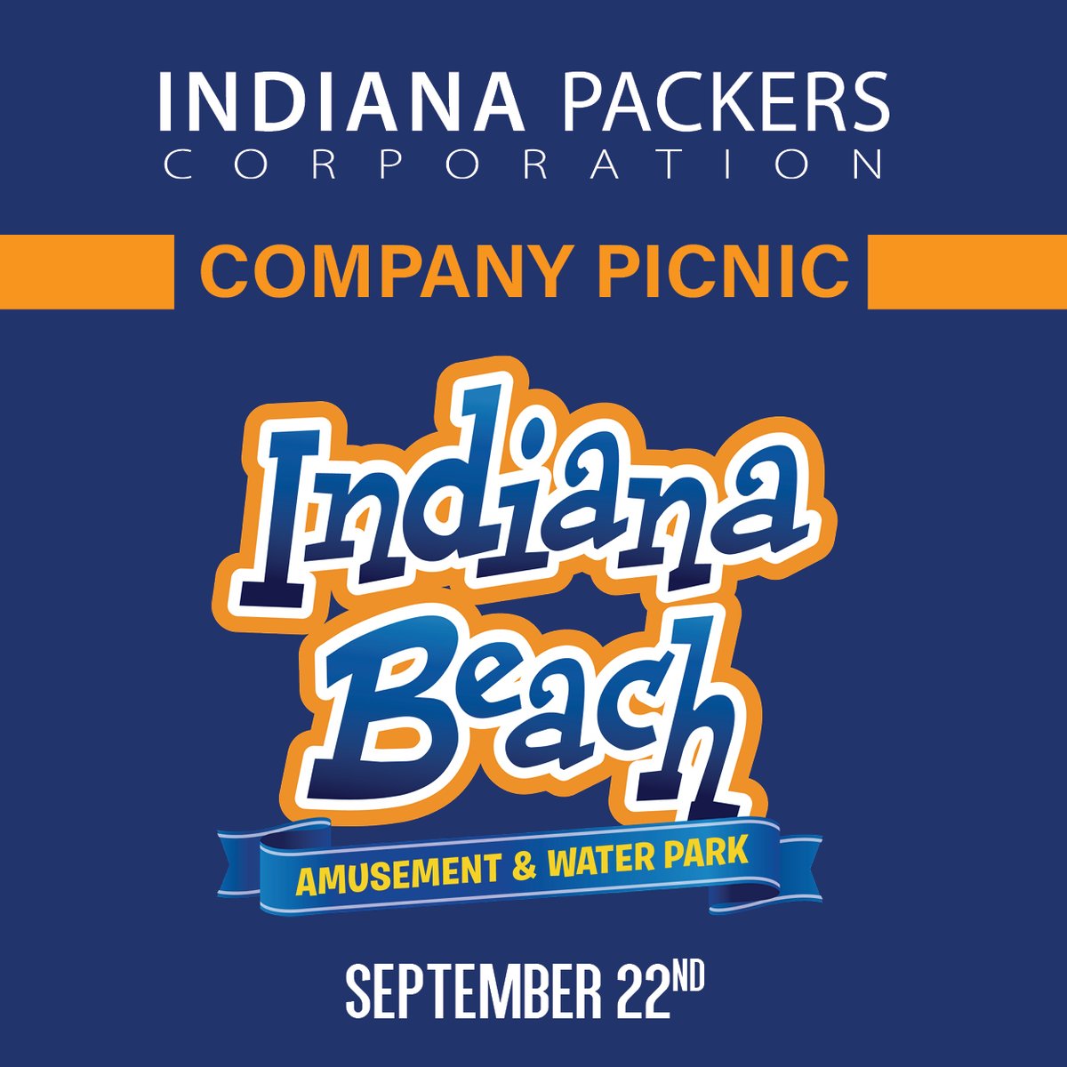 IndianaPackers's tweet image. 🎉 Hey Indiana Packers team! Don't forget to grab your tickets for our Company Picnic at Indiana Beach on September 22nd! 

Be sure to keep an eye on the monitors at the plant for more info coming soon!

🌊 See you there! 🎢🍔 

#IndianaPackers #CompanyPicnic #IndianaBeach