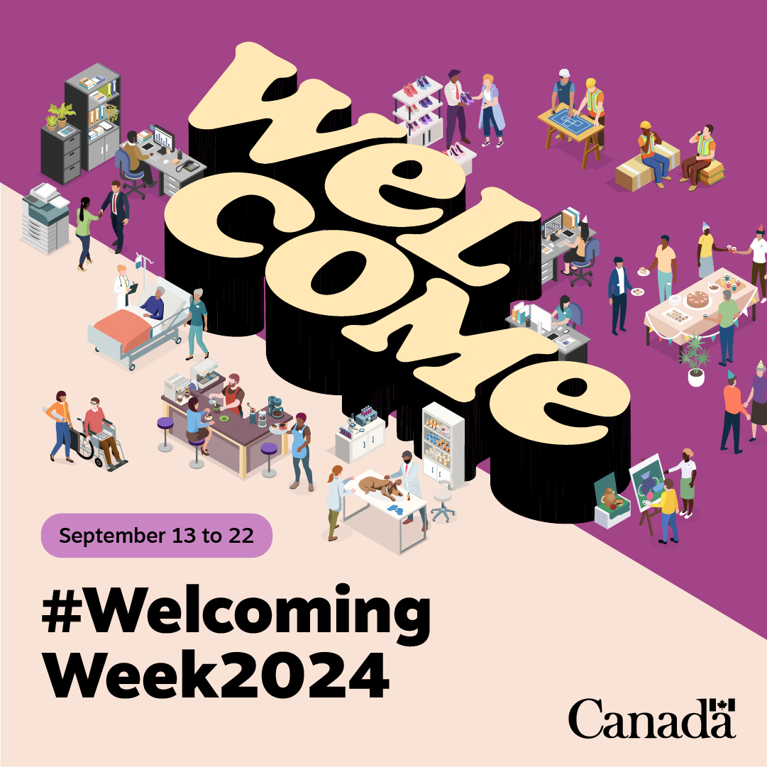 🍁✨ It's #WelcomingWeek2024! We’re celebrating what makes our community feel like home for everyone. Check out our Welcome to Canada book list for great reads to help newcomers settle in. Explore the list and feel at home: bit.ly/3z9qauM