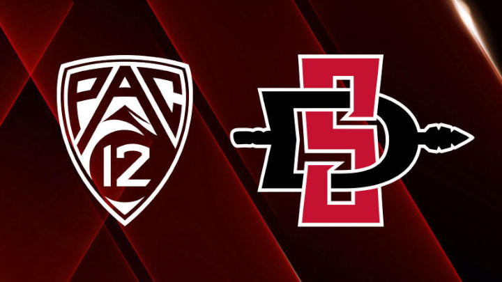 SDSU's tweet photo. We are thrilled to announce that SDSU will join the @Pac12 Conference with plans to officially begin our membership on July 1, 2026. @GoAztecs 🎉 

Read more: https://t.co/7oA7Fq0b07 https://t.co/FcrX538XCB
