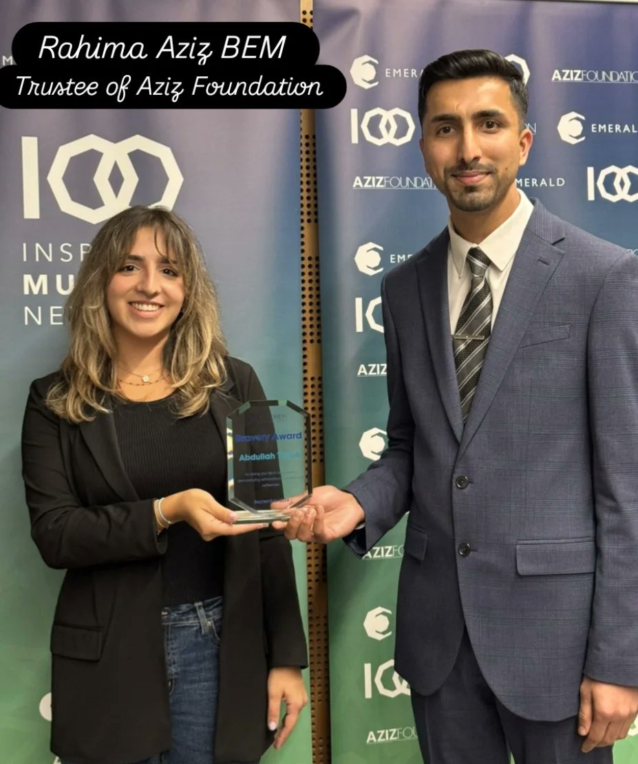 abdullah_t38128's tweet photo. Honored to Receive the Bravery Award from the Aziz Foundation 🌟✨ Grateful to Emerald Network &amp; Aziz Foundation for an Unforgettable Event! 🙏 Inspired by the 100 Incredible Muslims of the UK I Had the Privilege to Meet.
@AzizFndn https://t.co/DKI3l0x7dS
