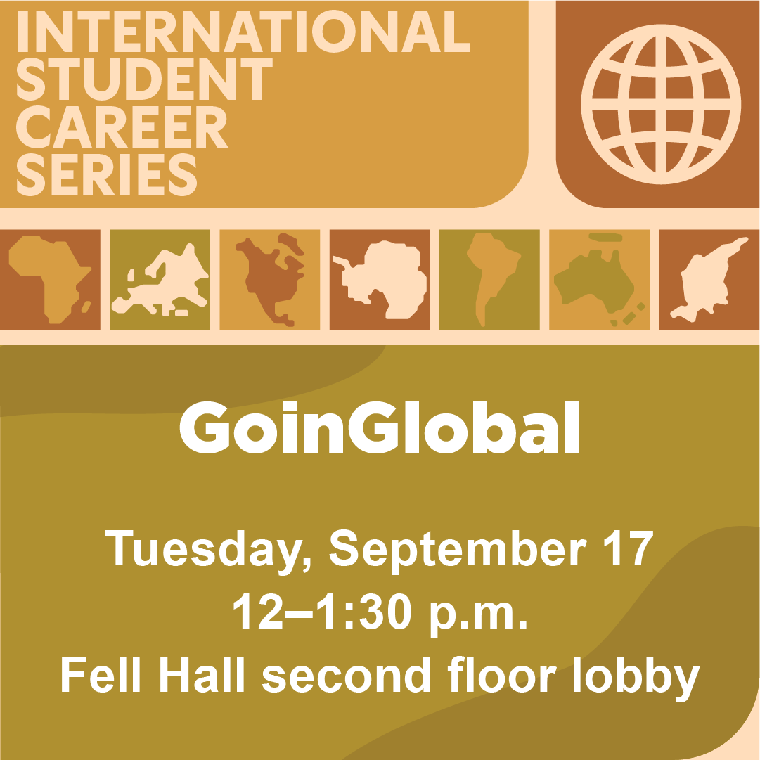 If you are a Redbird seeking employment or internships abroad or an international student seeking employment in the U.S. learn how to use GoinGlobal to help! #YourFutureStartsHere