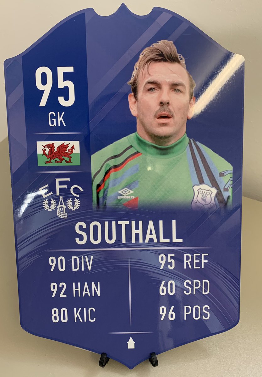 ToffeeArt's tweet photo. 🧤 Neville Southall FUT card 

 Available on the site in A4, A5 and A7 

#EFC #BigNev #Everton https://t.co/gwPmna1qzI