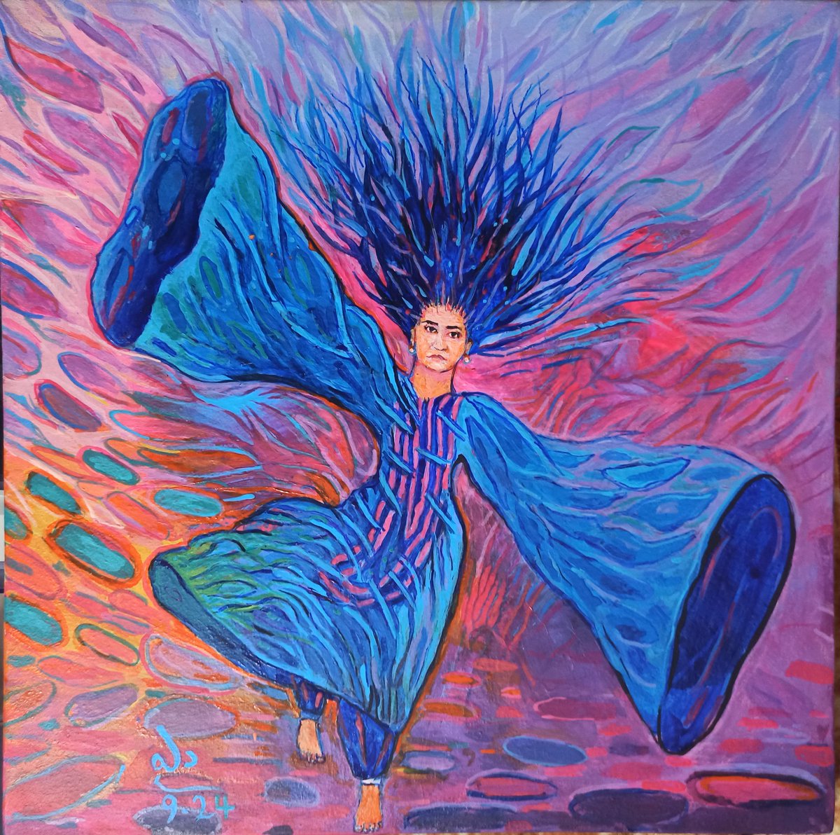 Acrylic on canvas
 2024