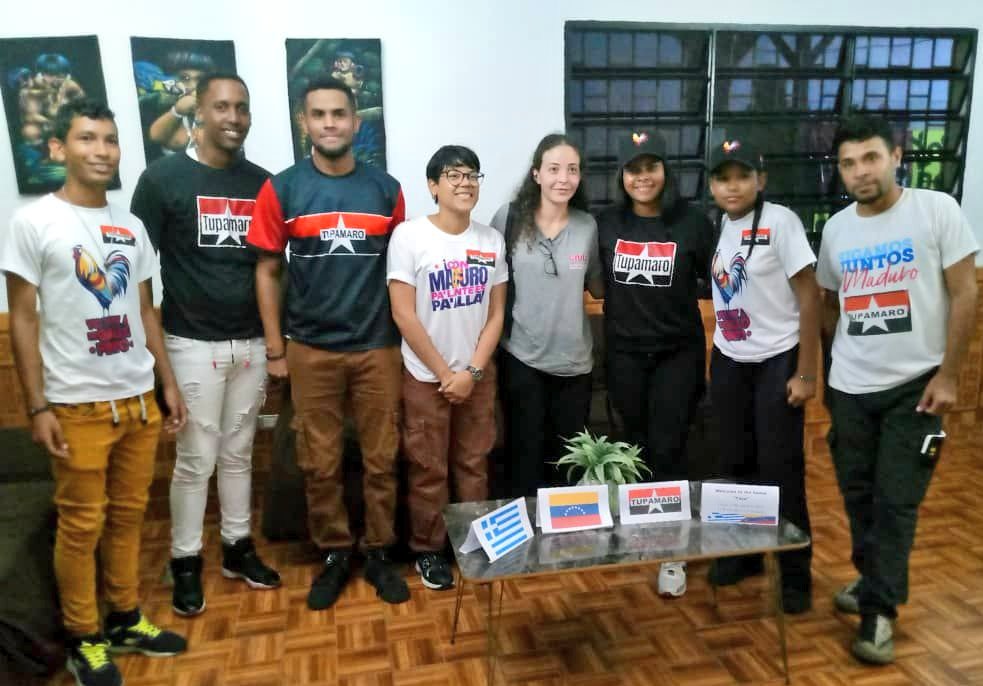 📸 Desde nuestra casa del Partido La Yaya recibimos la grata visita de Manto Manoli dirigente Estudiantil Universitaria de la Republica de Grecia. Desarrollando un intercambio de saberes y experiencia enmarcados en las luchas estudiantiles de izquierda en europa y América Latina.