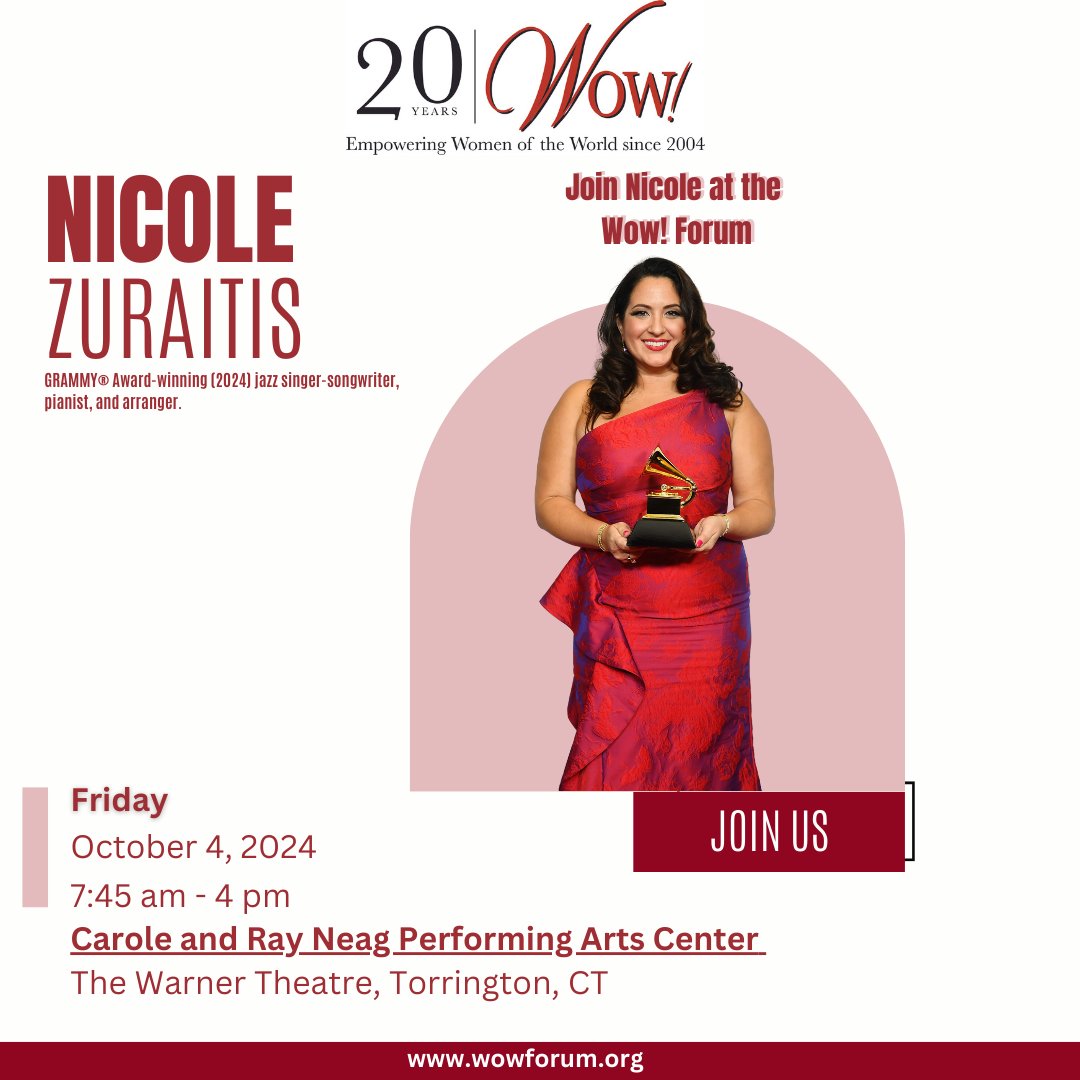 The Wow forum is back. Join us Friday, October 4, 2024, at The Warner Theater Carole &amp; Ray Neag Performing Arts Center in Torrington. Register at http://wowforum.orgLearn more about becoming a member @ nwctchamberofcommerce.org/membership/bec…