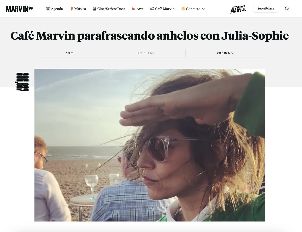 More brilliant international coverage for <a href="/juliasophiex0x/">Julia-Sophie</a>'s 'forgive too slow' LP courtesy of <a href="/RevistaMarvin/">Marvin</a>!

marvin.com.mx/cafe-marvin-pa…