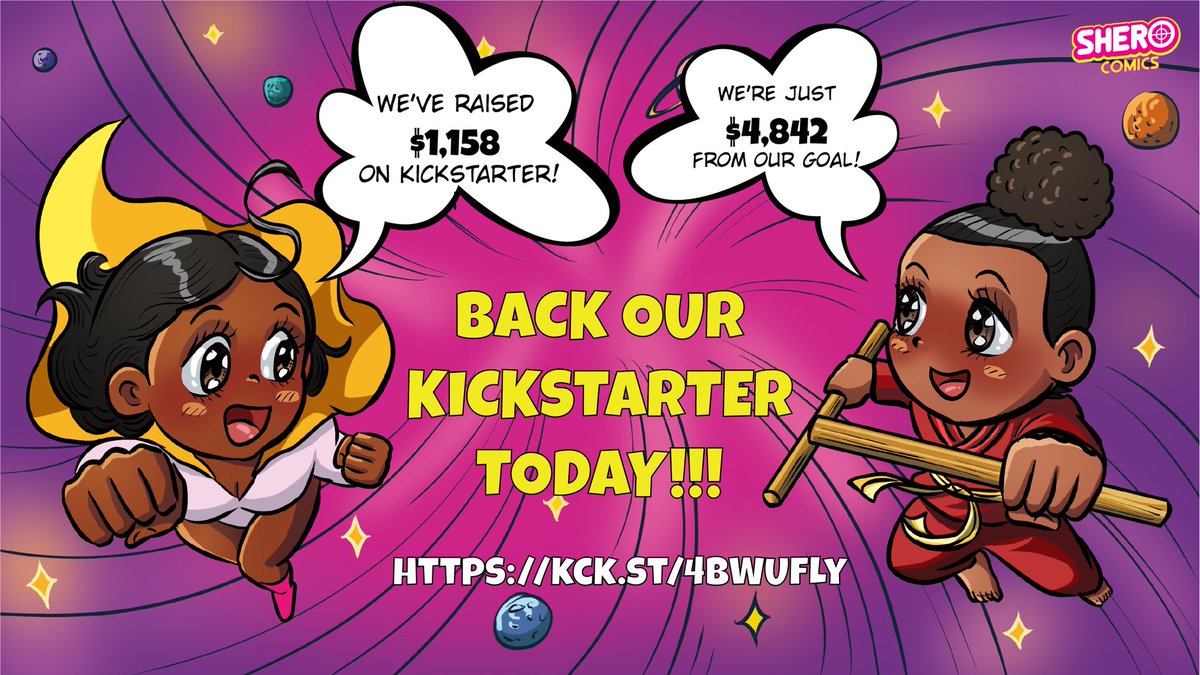 We’ve raised $1,158 in 3 days on Kickstarter with $4,842 to go! Back our “Young Grandmaster Choi II” campaign TODAY and help us fund the sequel to our martial arts manga! 🥋💪🏾kck.st/4bWUfLy