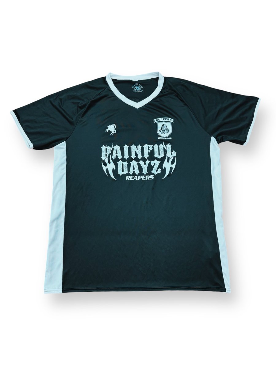 RLC Soccer Jersey now available at shadiebeyo.com/painfuldayz 💪🏽😈 ps Lift &amp; Listen to <a href="/lesser_care/">LESSER CARE</a>