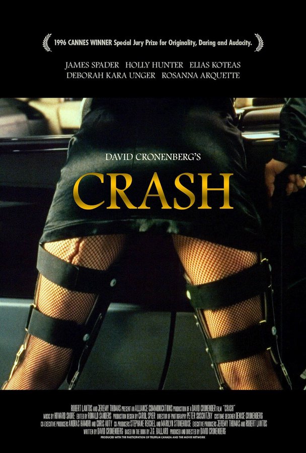 enbocacinefago's tweet image. 🔞 Os propongo 5 PELÍCULAS de contenido MUY EXTREMO. Sigue hilo ⬇️

CRASH (1996): Una noche, James Ballard estrella su coche contra el de Helen y ambos son ingresados en un hospital. Lo sorprendente es que inmediatamente después del choque los dos experimentaron una extraña…