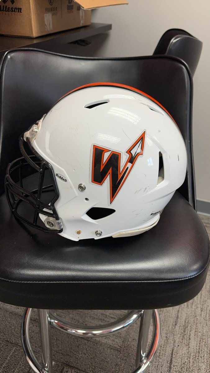 BagoAD's tweet photo. @ tonight's Bago football game we will be selling raffle tickets for a chance to win a Winnebago Football Helmet.  Winners name will be announced at halftime!! https://t.co/YHFQBoNlvH