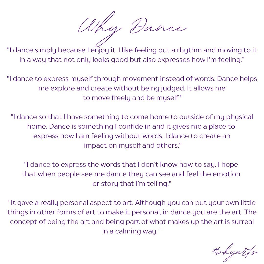 National Arts in Education! 

DANCE 

<a href="/CAPSdance2207/">CAPSdance</a> includes over 200 dancers through their program! The dancers perform at school event &amp; throughout the community. They love using their passion to tell stories and connect with audiences. <a href="/NBroughtonHS/">Broughton Magnet HS</a> 
Director-Betsy Graves