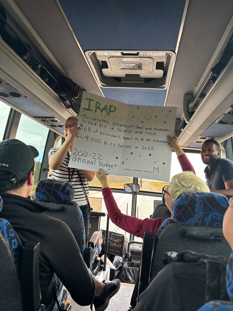 Last week I delivered a talk on competition &amp; innovation policy for the <a href="/banffforum/">@BanffForum</a> —on a coach bus, "The Price is Right" style! 🎉 Big thanks to <a href="/LydiaCBlanchard/">Lydia Blanchard</a> and co-host <a href="/kusmu/">Petros Kusmu</a>! 🚍💡 #Innovation #CompetitionLaw