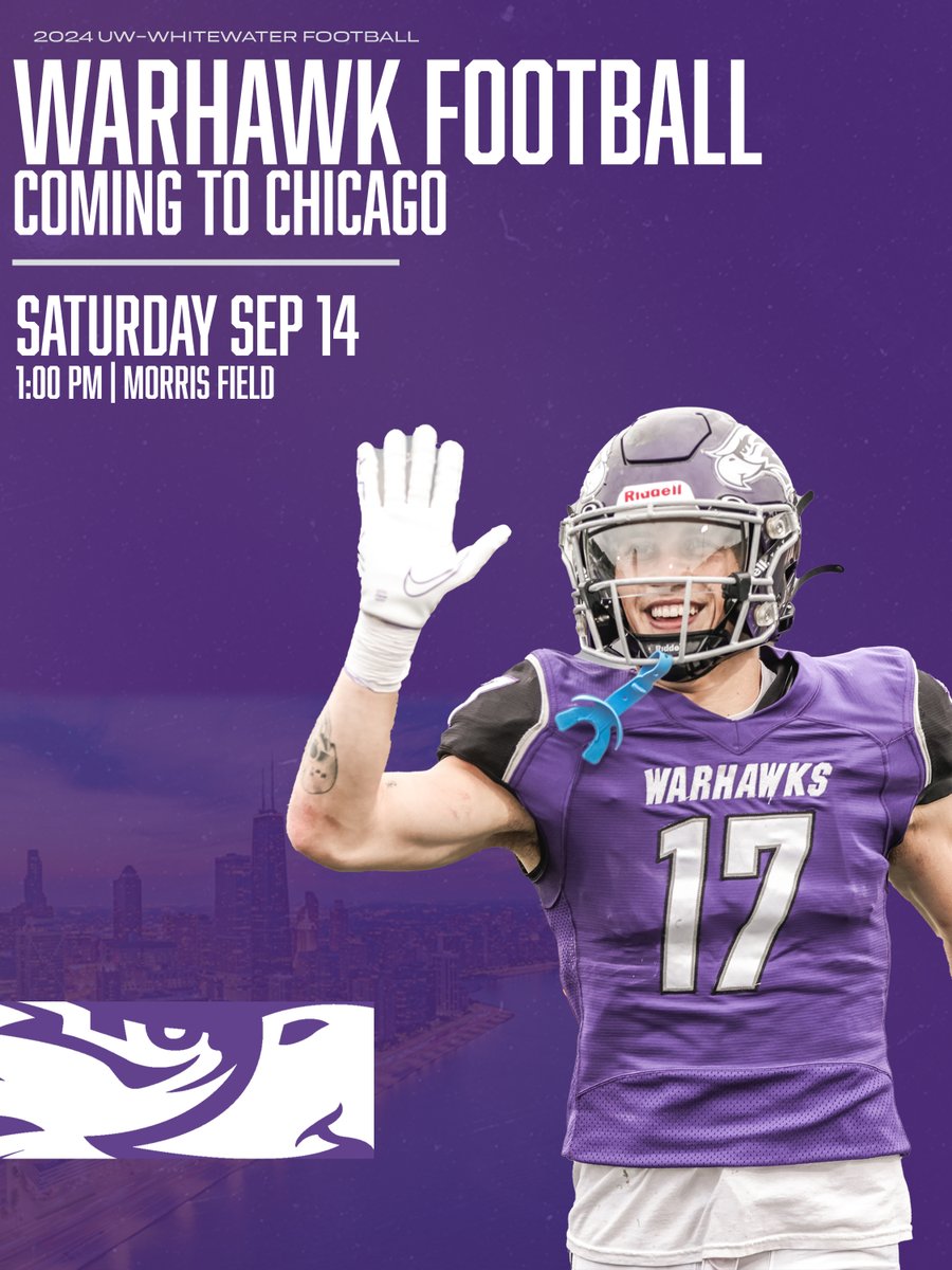 WarhawkFootball's tweet image. It is a bit of a homecoming for the 46 players on our roster that come from Illinois! 
#GoodToBeHome
#PoweredByTradition | #D3FB