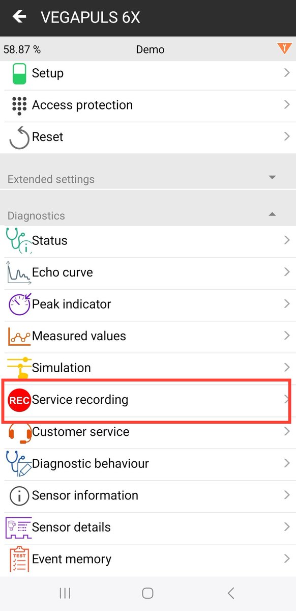 #FieldServiceFriday
With the VEGA Tools app, you can perform a service recording that will immediately upload to your myVEGA account after terminating the service recording. 

Call our 24-hour hotline: +1 (844) VEGA-NOW if you have questions or need help.