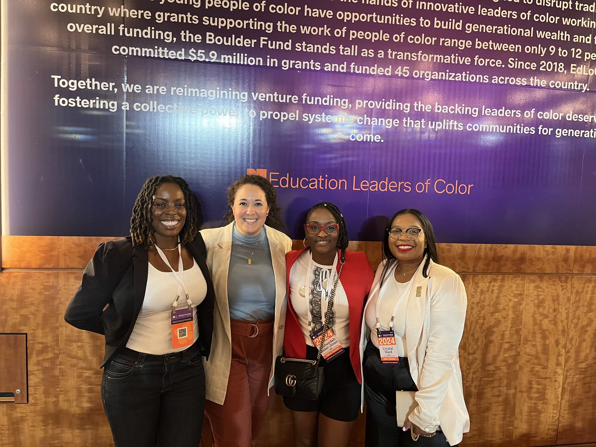 doctor_tbj's tweet image. I’m ending my week on a high note! My inaugural EdLoC convening as a member is in the books! Such a soul filling experience. Lots of learning, networking, and most importantly love! TY @WeAreEdLoC Network for such an amazing experience! #WeAreEdLoC #Convening2024 #ForTheCulture