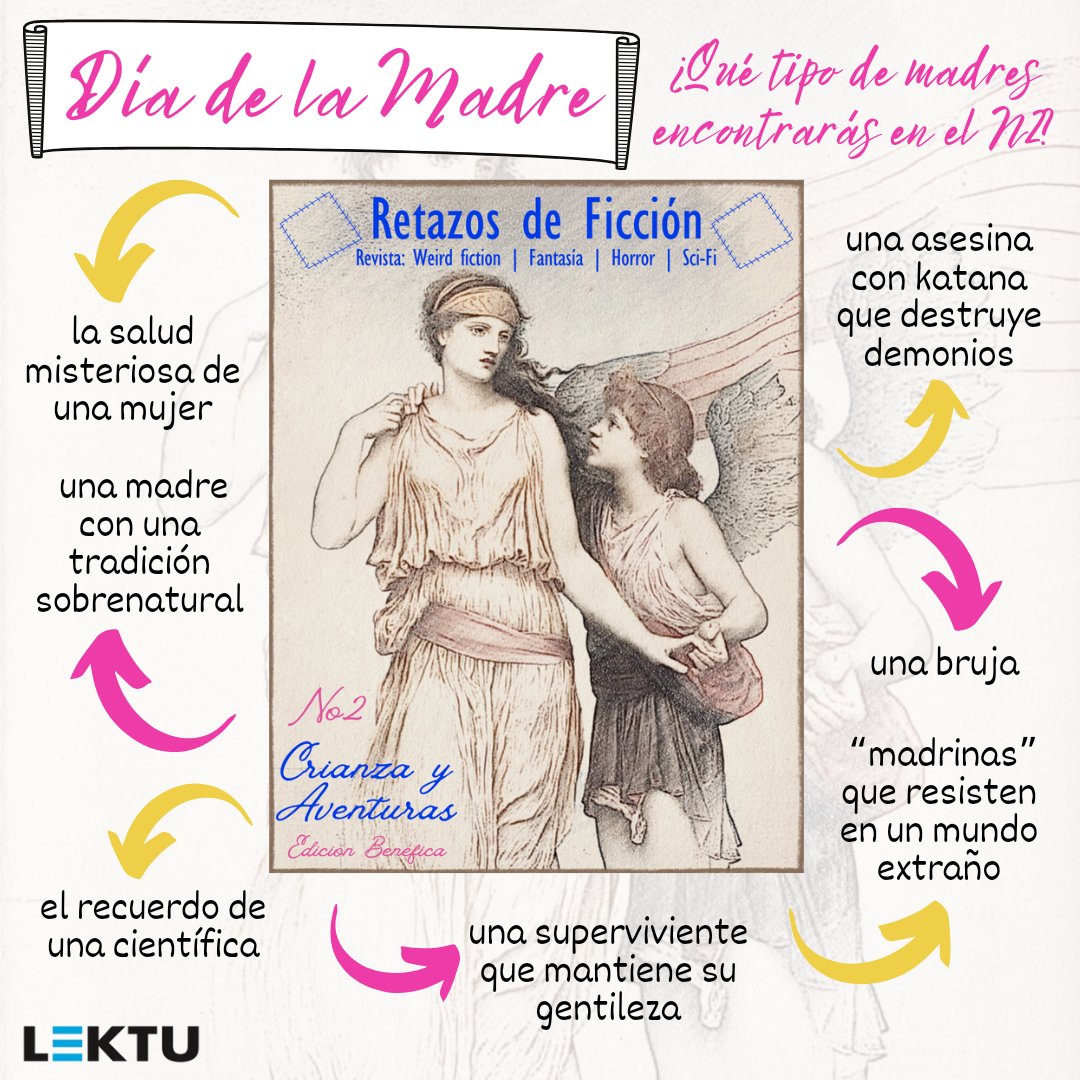 RevRetazosFic's tweet photo. Ahora sí tenemos los tres puntos de vista. Estamos orgullosos de este número, no sólo es benéfico, también es bastante variado en historias. 🧛🏻‍♂️👹🧝🏽‍♀️🦾

Si no tienen cuenta en #Lektu, aún pueden enviarme un mensaje para conseguirlo de otra forma 🤗📚
https://t.co/SWLuMSxip9 https://t.co/6f0KyO2sfw
