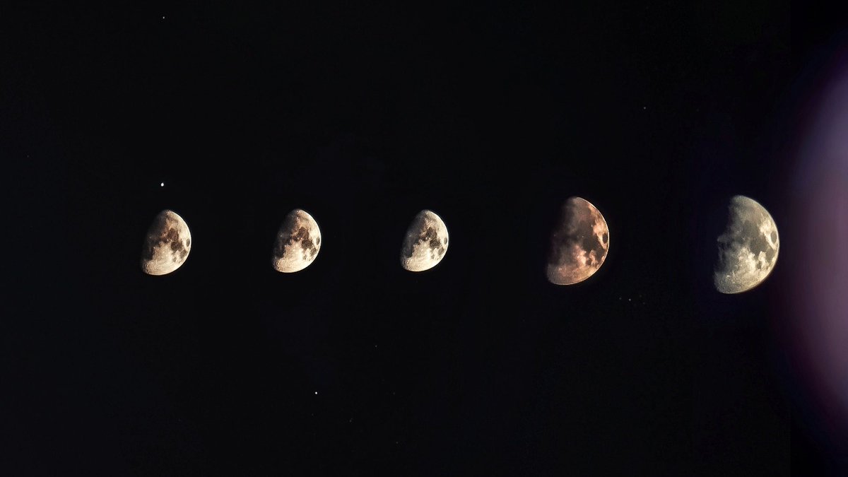 MCUverse_'s tweet image. Many faces, one moon 🌙✨
Captured the lunar glow through every phase with some photography, astrophotography, and editing magic. 

Captured with precision using the Adcom 8x Pro telephoto lens. 
#MoonFaces #CelestialVibes #ChasingPhases