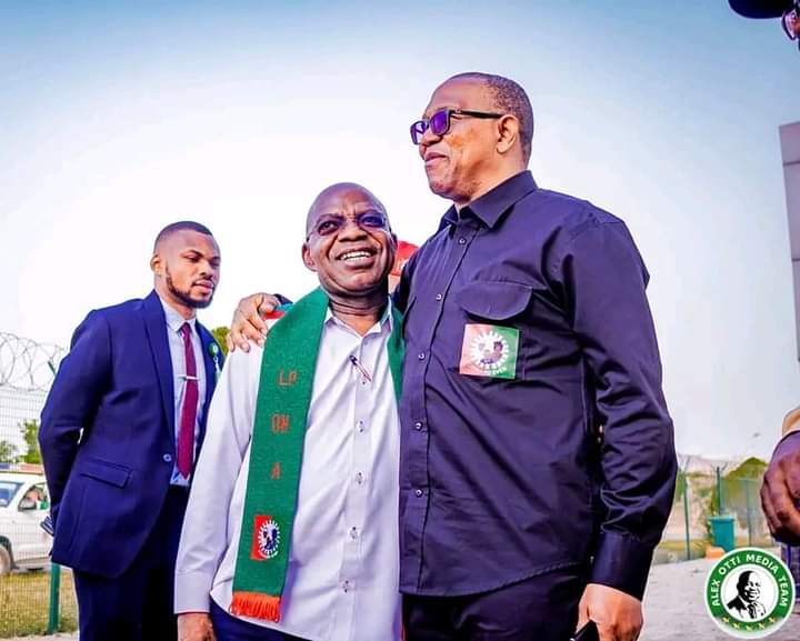 Staffs of Abia State Polytechnic Aba rejoicing after their payment for salaries arrears accumulated by previous  administrations were cleared by <a href="/alexottiofr/">Alex Otti</a> today.

Edo State be wise PDP and APC has nothing to offer you guys.it not a spoiler but a prediction.