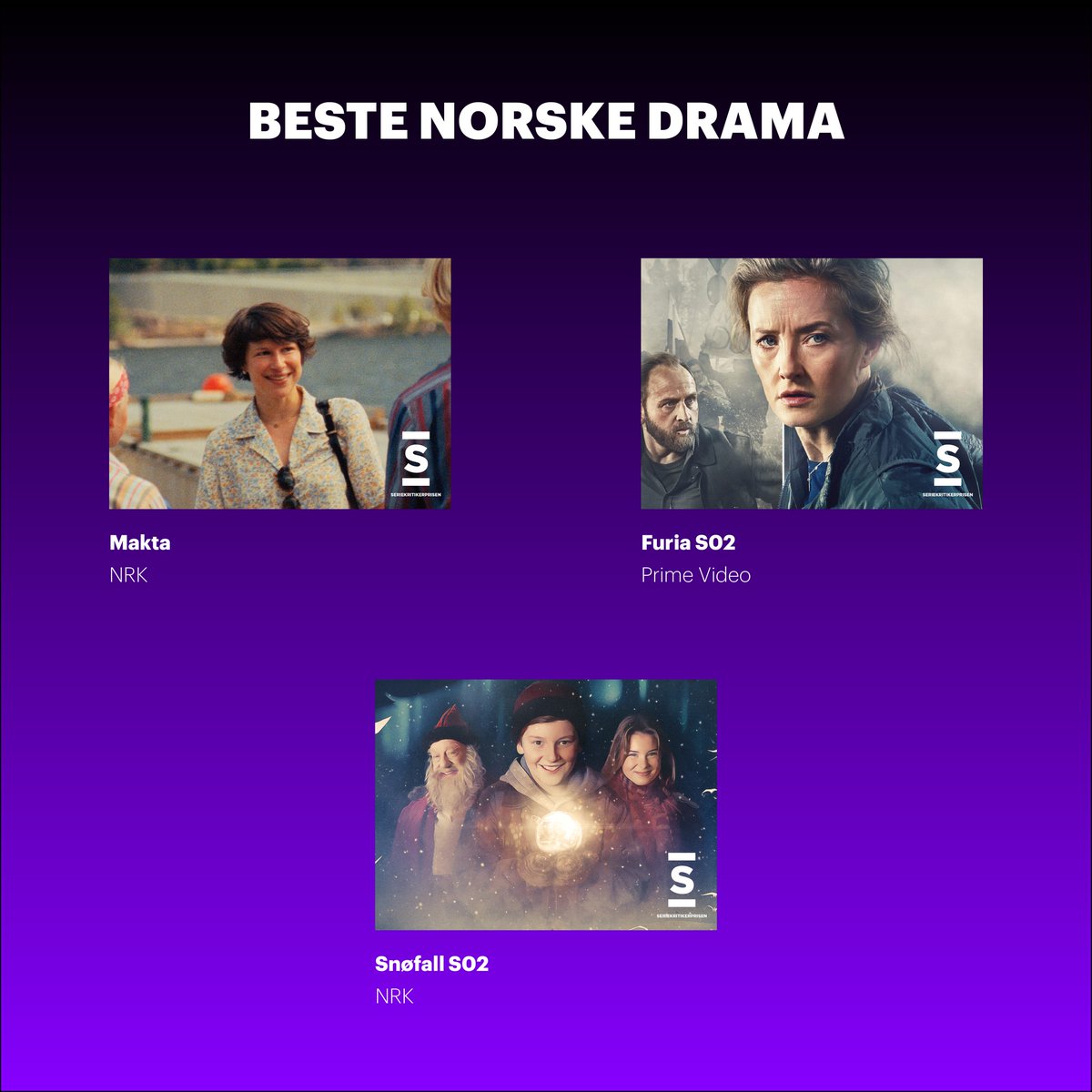_DieBiene's tweet photo. 2nd season of Furia got nominated for Best Norske Drama at Seriekritikenprisen, Seriedagene Oslo's independent critic award that honors and promotes the Norwegian fiction series that have excelled in the past year. https://t.co/BB8PmKJdAd