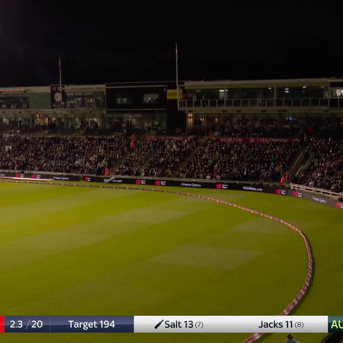 Back-to-back-to-back maximums from Salty!  📹 Credits: Twitter/englandcricket