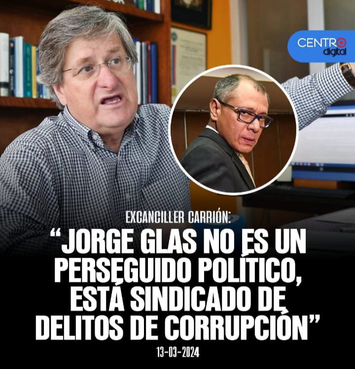 MnicaArosemena1's tweet photo. SIEMPRE LES HE DICHO NI GLAS NI CORREA SON PERSEGUIDOS POLITICOS, SON DELINCUENTES COMUNES PERTENECIENTES A UNA BANDA QUE SAQUEÓ AL PAIS! https://t.co/zari99JUwA